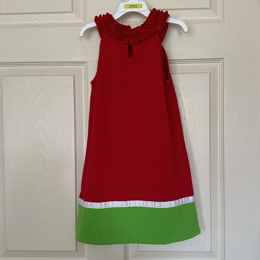 Size 6x Hartstrings Watermelon Dress - Picture 4 of 5